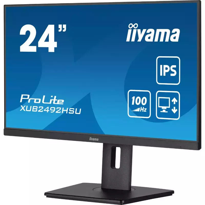 Монітор 23.8" Iiyama XUB2492HSU-B6 - фото - №1
