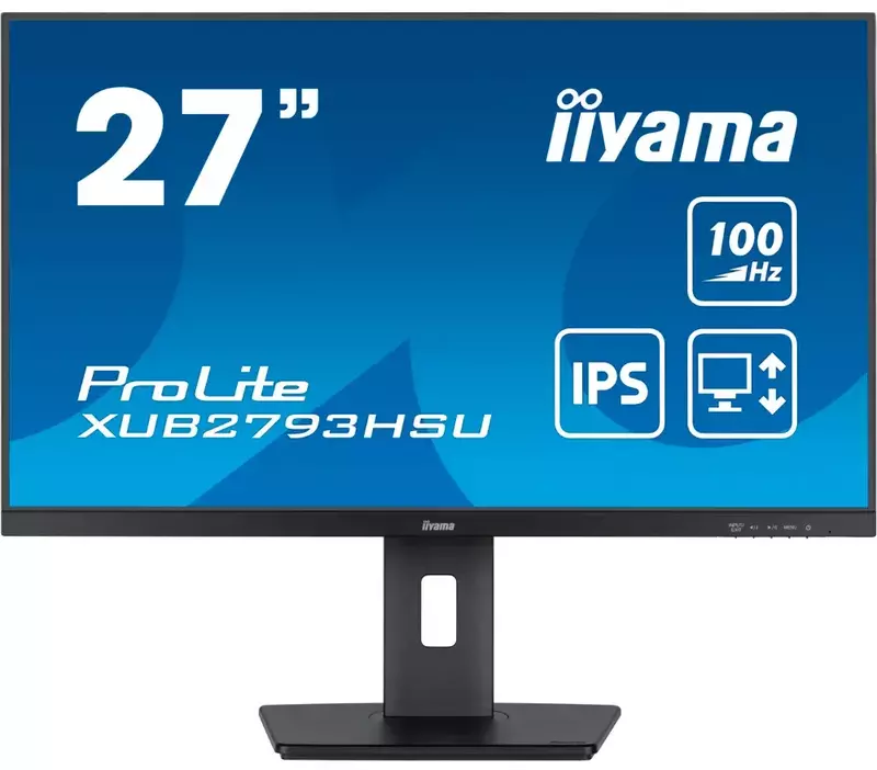 Монітор 27" Iiyama XUB2793HSU-B6 - фото - №0
