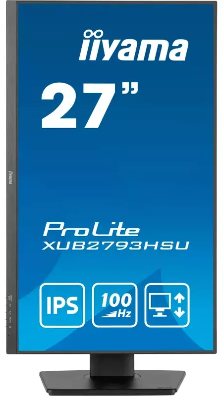 Монітор 27" Iiyama XUB2793HSU-B6 - фото - №3