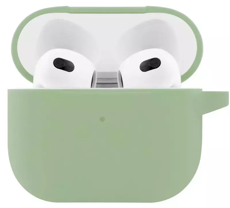 Чехол Silicone Case New for AirPods 3 (mint gum) - фото - №3