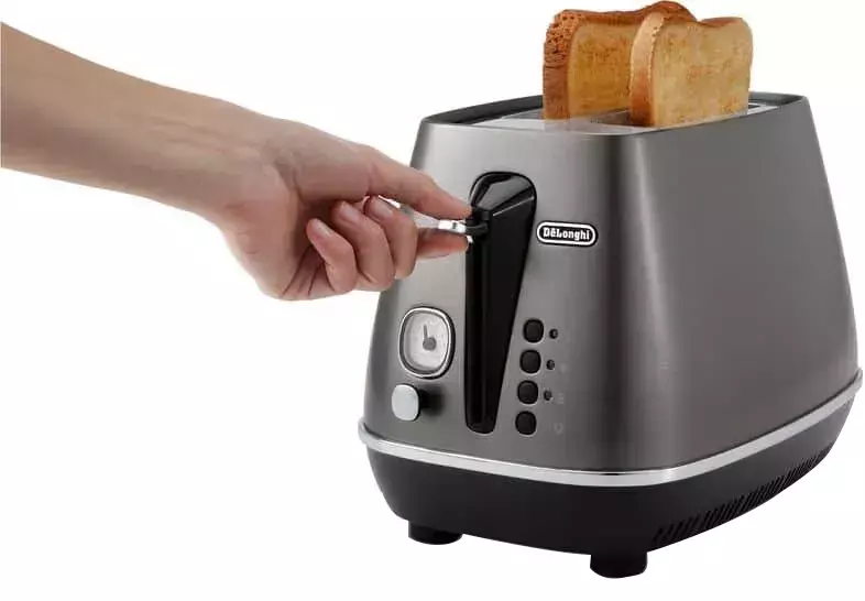 Тостер DeLonghi CTIN 2103 TB - фото - №3