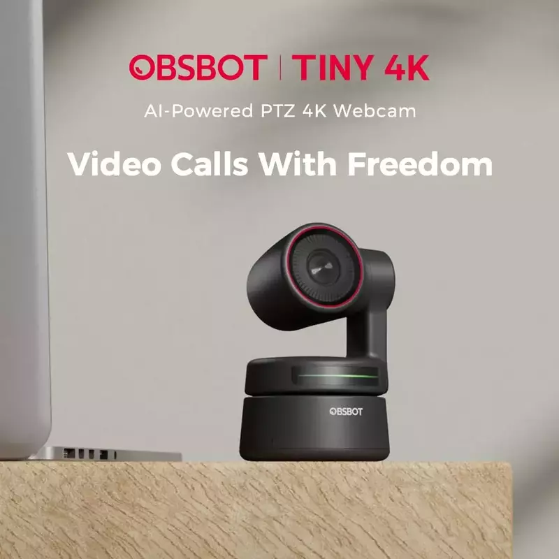 Веб-камера OBSBOT Tiny-4K (OBSBOT-TINY4K) - фото - №21
