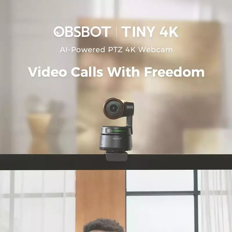 Веб-камера OBSBOT Tiny-4K (OBSBOT-TINY4K) - фото - №17