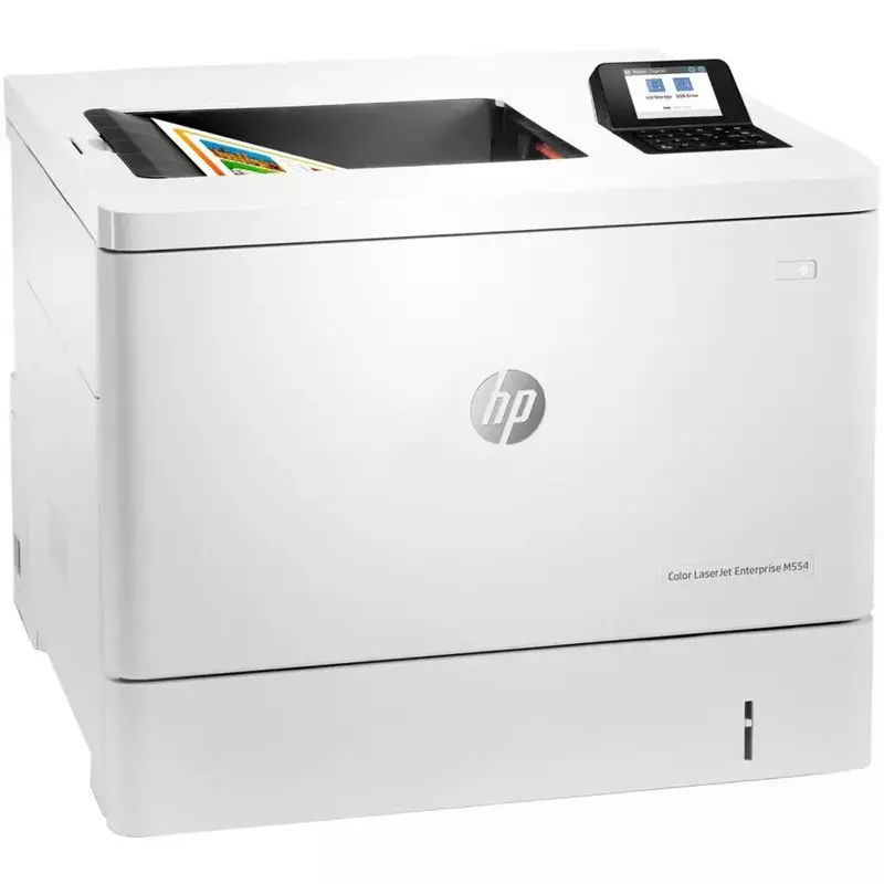 Принтер А4 HP Color LJ Enterprise M554dn (7ZU81A) - фото - №1