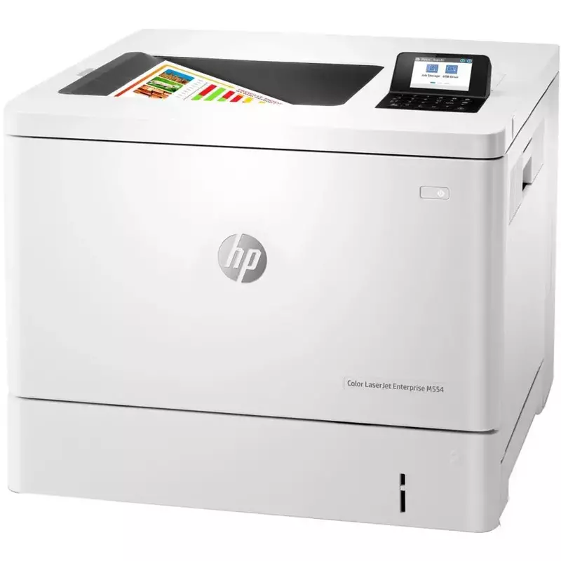 Принтер А4 HP Color LJ Enterprise M554dn (7ZU81A) - фото - №2