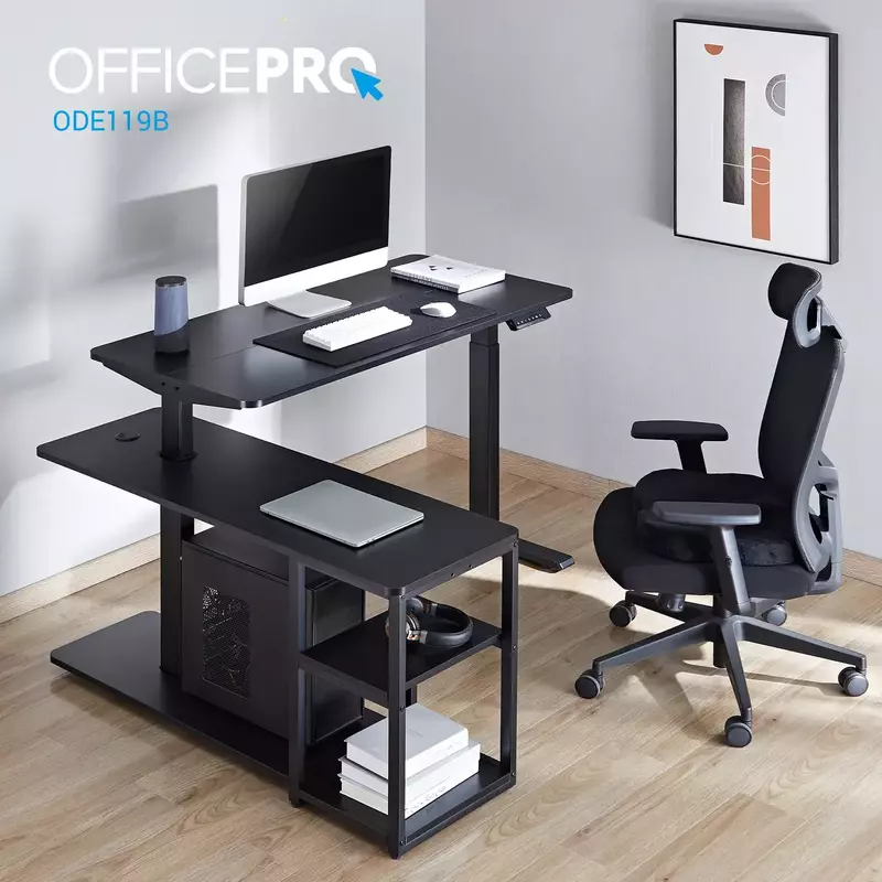 Комп'ютерний стіл OfficePro ODE119B - фото - №5