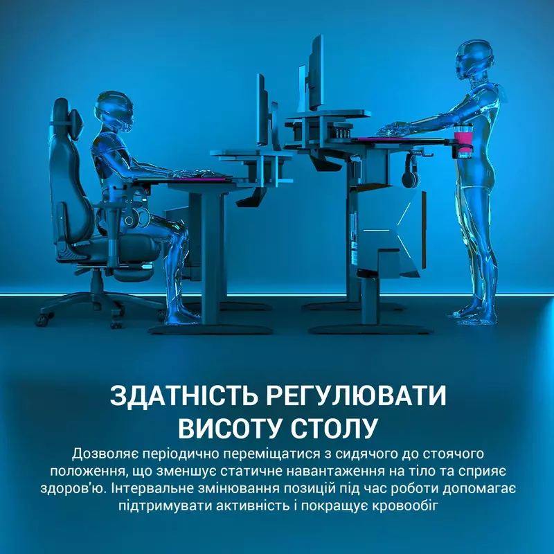Комп'ютерний стіл OfficePro ODE119B - фото - №17