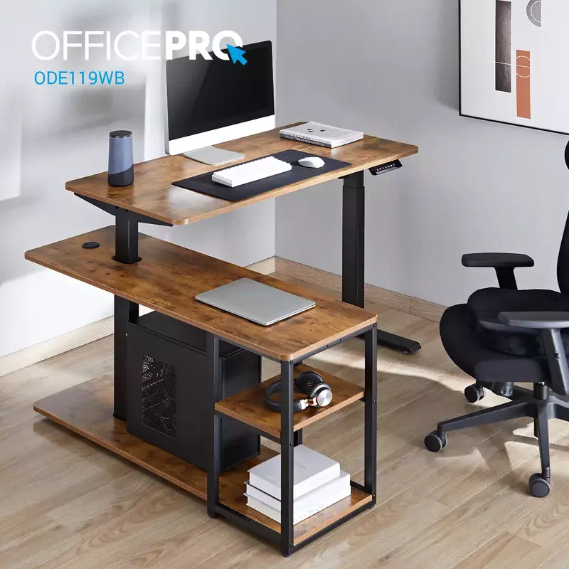 Комп'ютерний стіл OfficePro ODE119WB - фото - №5