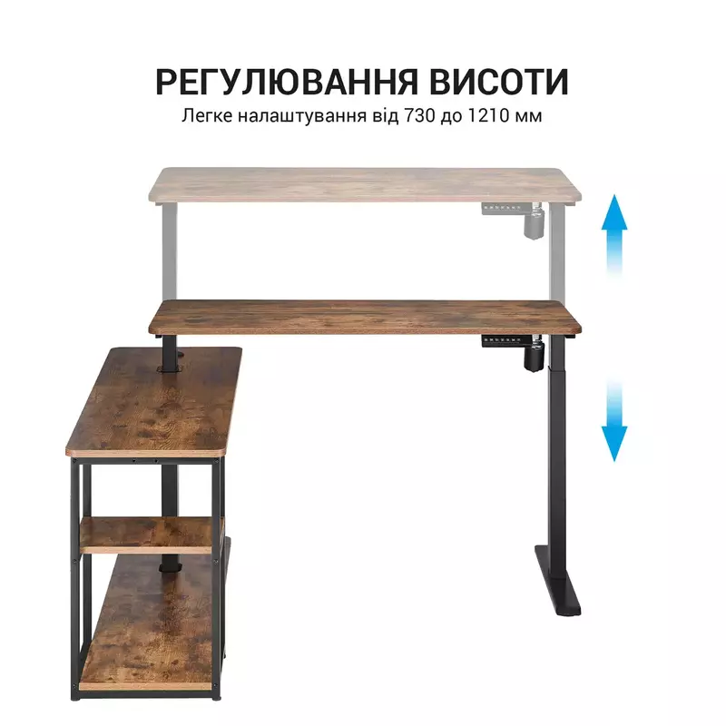 Комп'ютерний стіл OfficePro ODE119WB - фото - №7