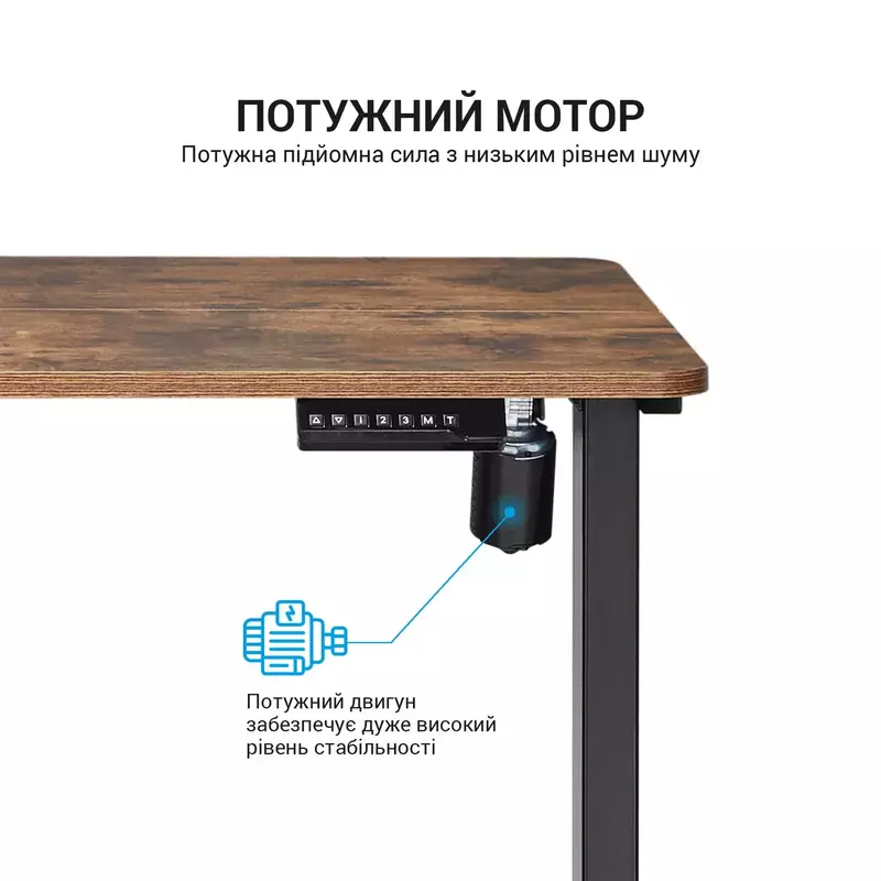 Комп'ютерний стіл OfficePro ODE119WB - фото - №10