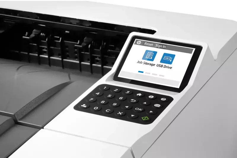 Принтер А4 HP LJ Enterprise M406dn (3PZ15A) - фото - №4