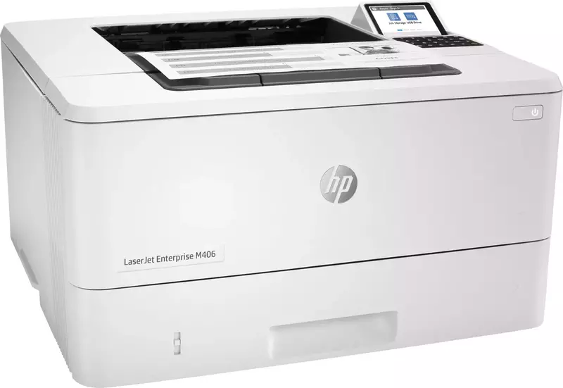 Принтер А4 HP LJ Enterprise M406dn (3PZ15A) - фото - №1