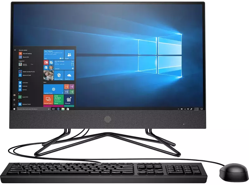 Моноблок HP 200 G4 Iron Gray (6D3H4EA) - фото - №0