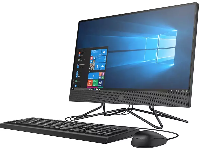 Моноблок HP 200 G4 Iron Gray (6D3H4EA) - фото - №1