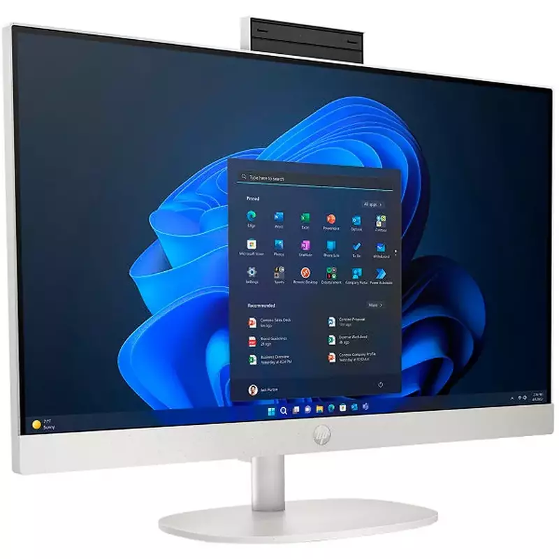 Моноблок HP ProOne 240 G10 Shell White (884Q3EA) - фото - №5