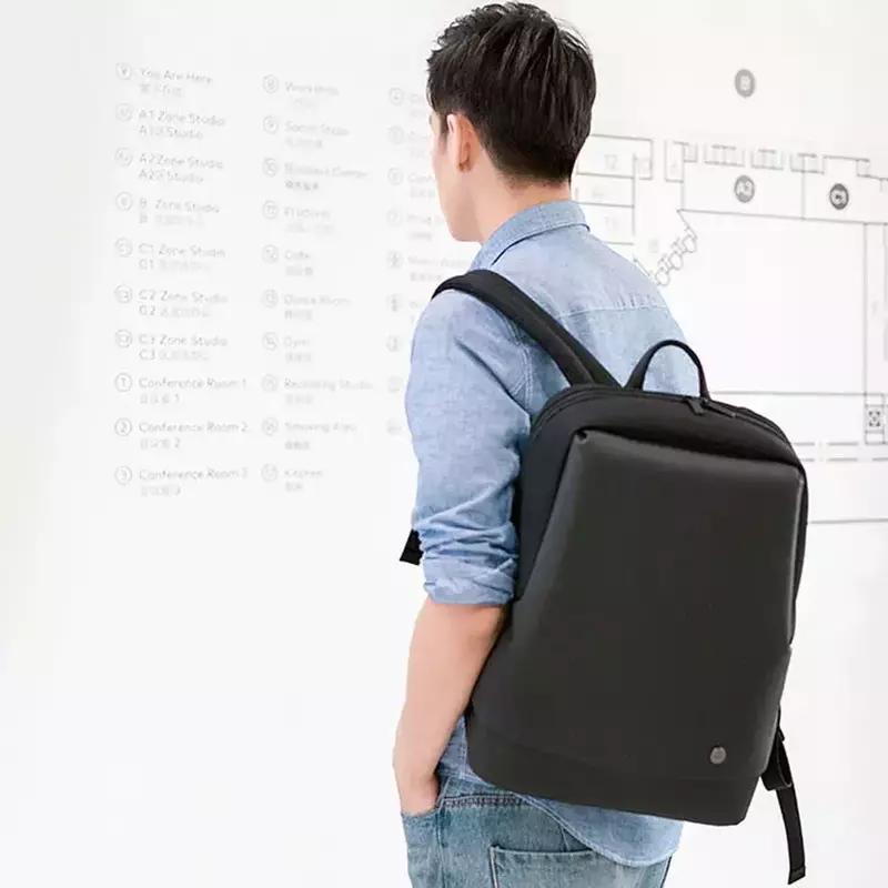 Рюкзак RunMi 90 CITY Backpack Black - фото - №8