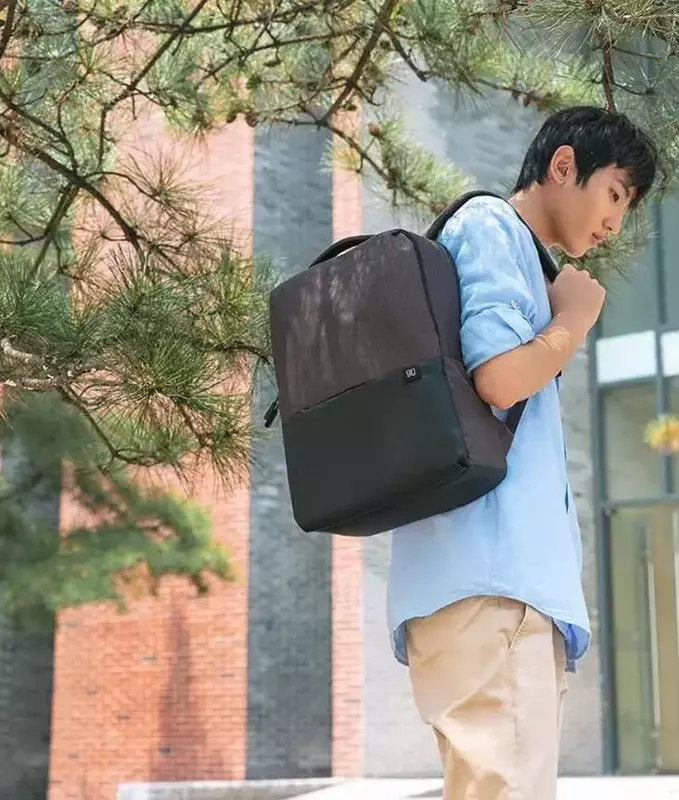 Рюкзак RunMi 90 Light Business Backpack Grey - фото - №7