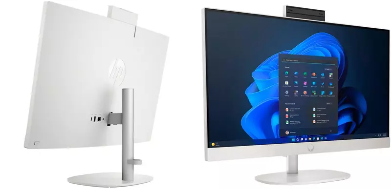 Моноблок HP ProOne 240 G10 Shell White (885Q2EA) - фото - №4