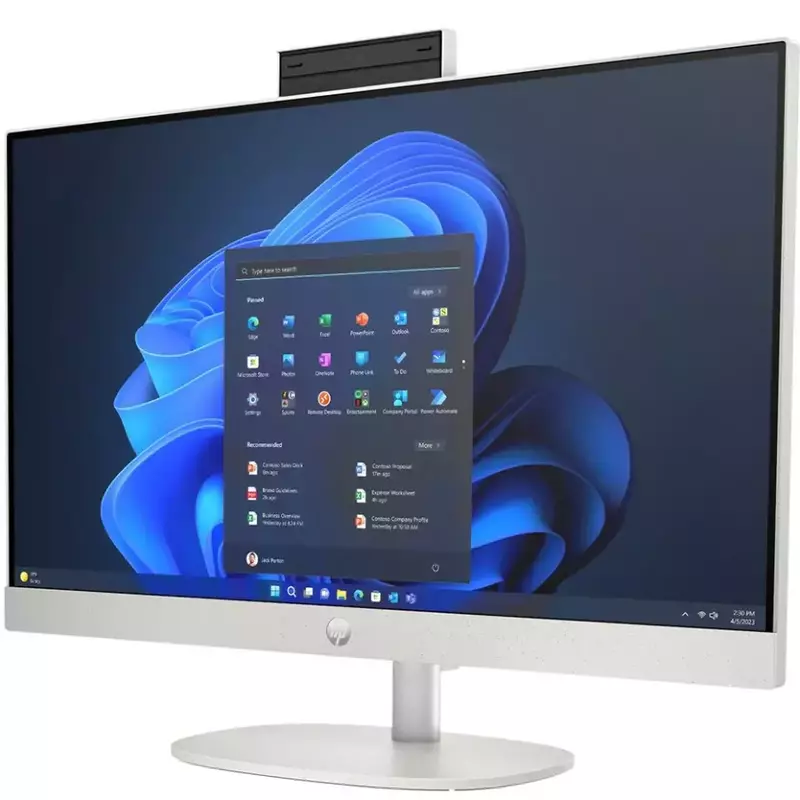 Моноблок HP ProOne 240 G10 Shell White (885Q2EA) - фото - №2
