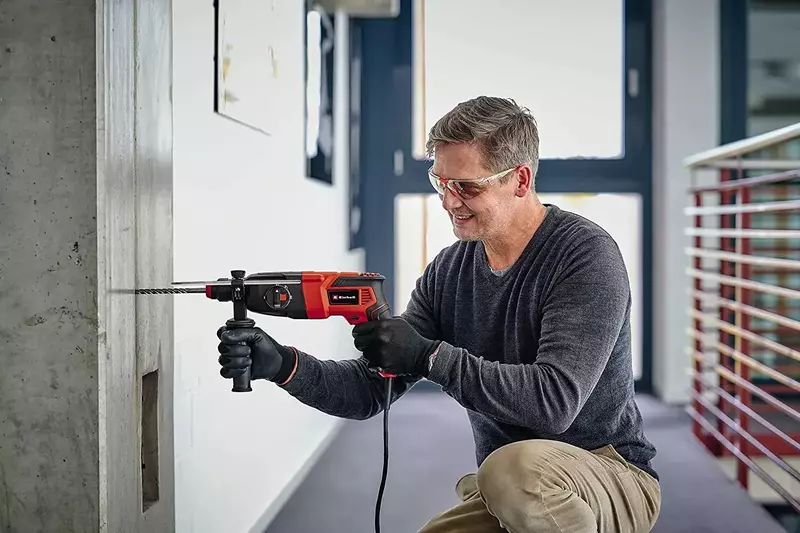 Перфоратор Einhell TC-RH 620 4F, SDS-plus, 620Вт - фото - №16