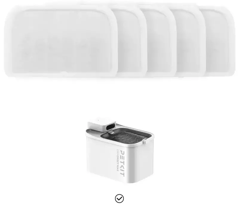 Фільтр PETKIT Filter Unit Rect Eversweet Max -5pcs - фото - №2