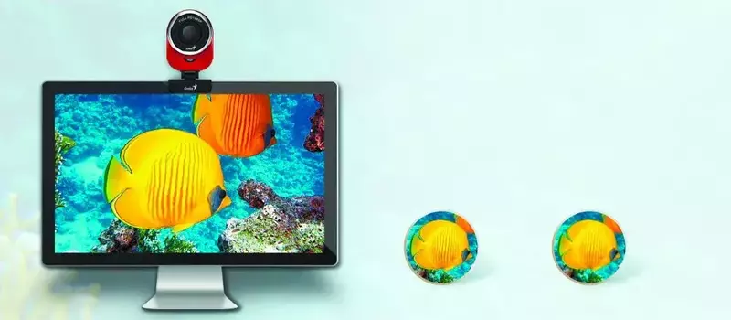 Веб камера Genius Qcam-6000 Full HD Red (32200002408) - фото - №6