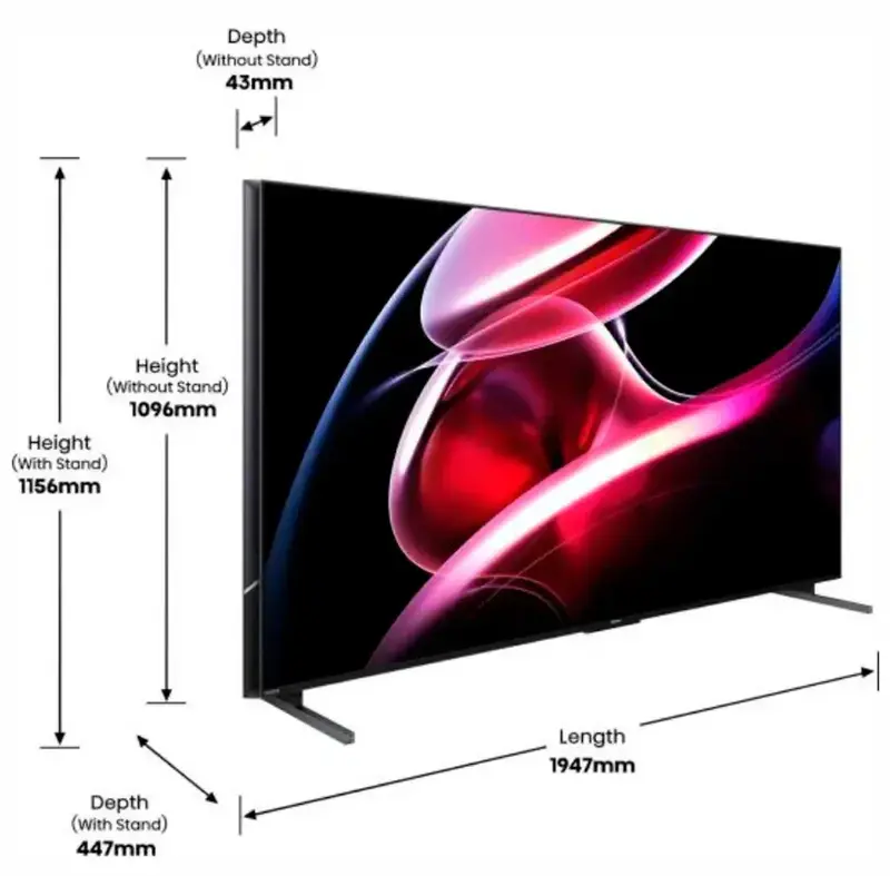 Телевізор Hisense 85" 4K UHD (85UXKQ) - фото - №9