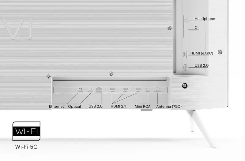 Телевізор Kivi 43" 4K UHD (43U760QW) - фото - №9