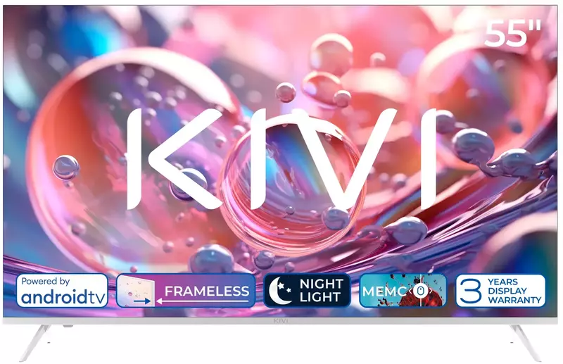 Телевізор Kivi 55" 4K UHD (55U760QW) - фото - №1