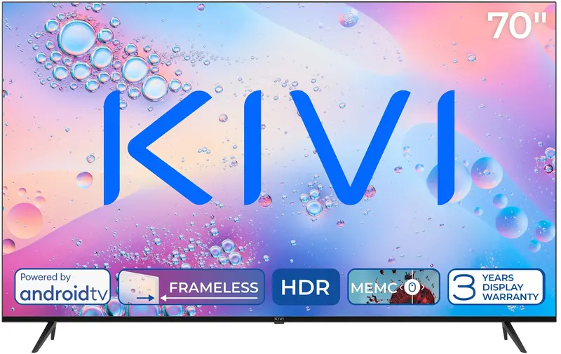 Телевізор Kivi 70" 4K UHD (70U760QB) - фото - №1