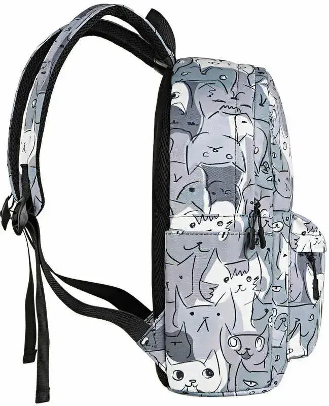 Рюкзак 2Е TeensPack Cats (Grey) 2E-BPT6114GC - фото - №4