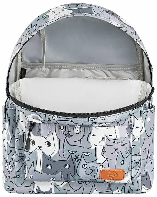 Рюкзак 2Е TeensPack Cats (Grey) 2E-BPT6114GC - фото - №5