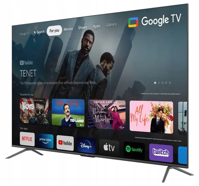 Телевізор TCL 85" QLED 4K UHD (85C645) - фото - №2