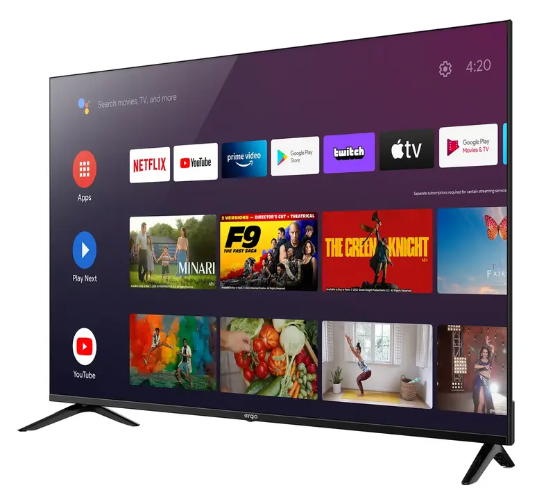 Телевізор Ergo 55" 4K UHD (55GUS6500) - фото - №2