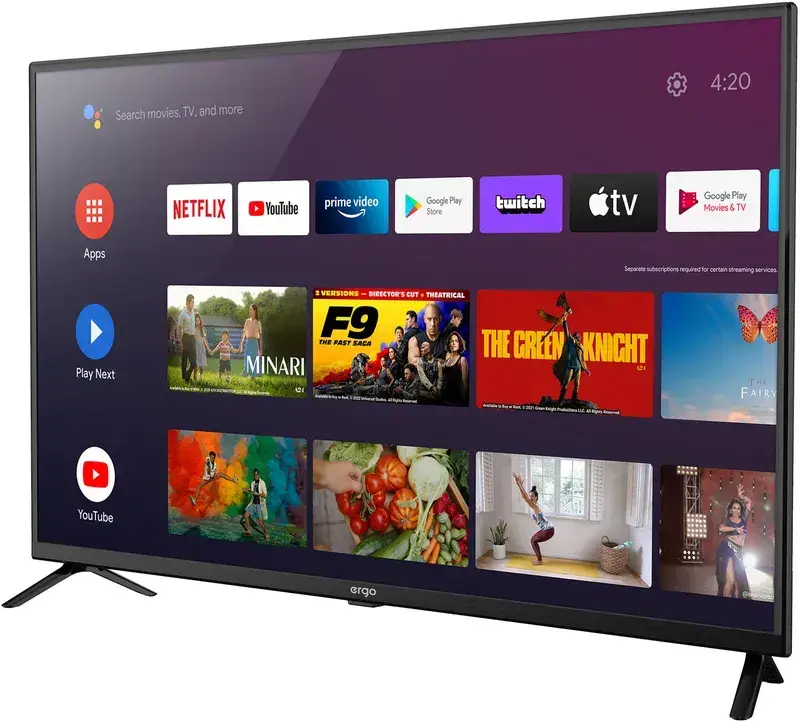 Телевізор Ergo 40" Full HD Smart TV (40GFS5500) - фото - №1