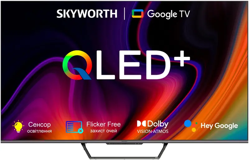 Телевізор Skyworth 65" QLED 4K (65Q3B) - фото - №0