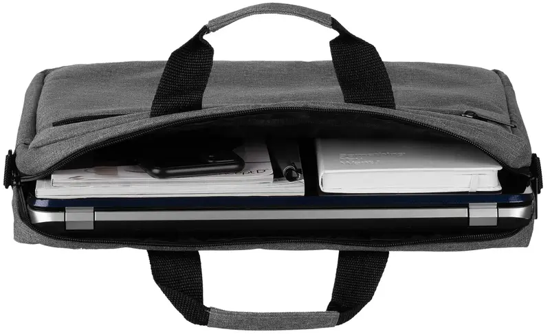 Сумка для ноутбука 2E, Beginner 16" (Gray) 2E-CBN315GY - фото - №8