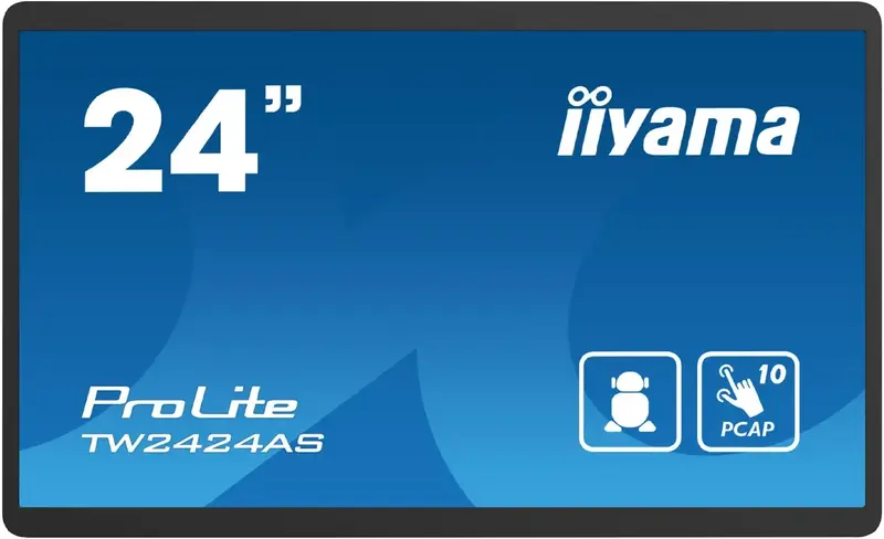 Монітор 23.8" Iiyama TW2424AS-B1 - фото - №0