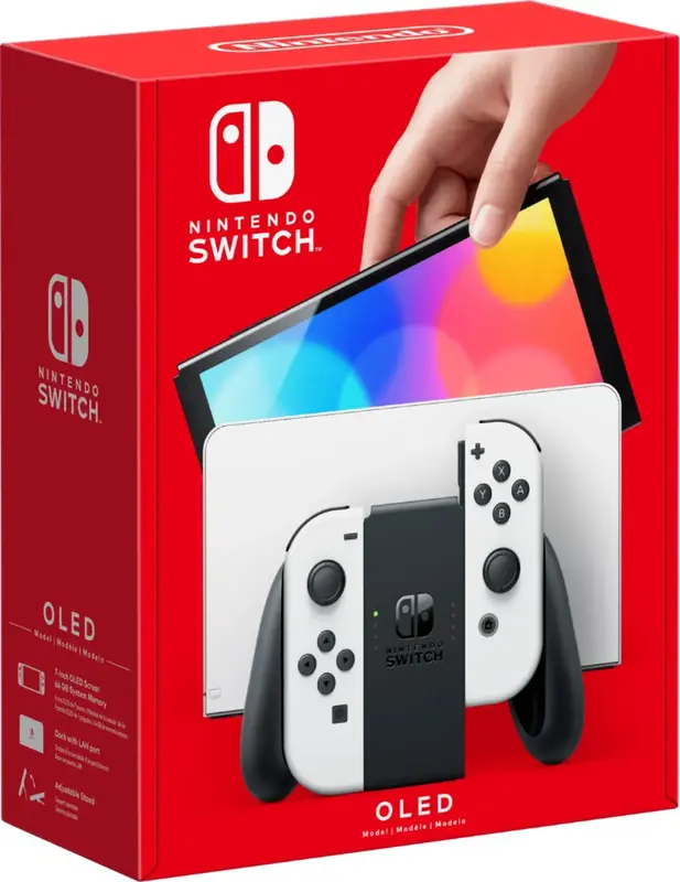 Ігрова консоль Nintendo Switch OLED Model (White set) - фото - №5