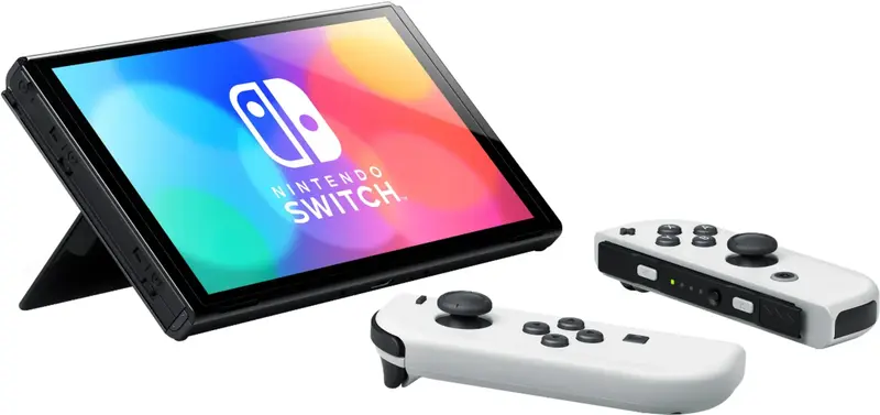 Ігрова консоль Nintendo Switch OLED Model (White set) - фото - №3