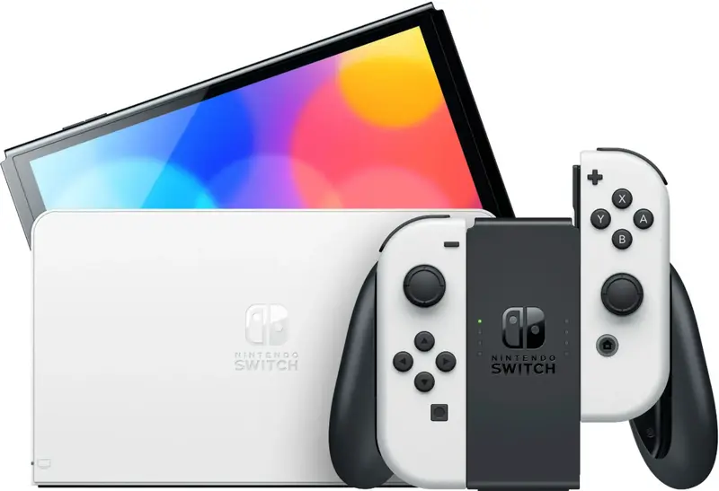 Ігрова консоль Nintendo Switch OLED Model (White set) - фото - №1