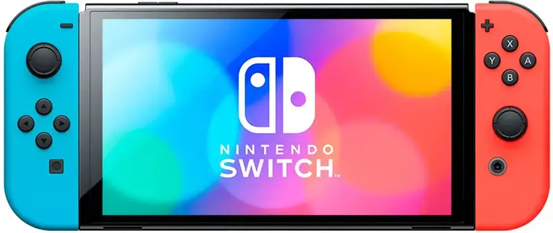 Ігрова консоль Nintendo Switch OLED Model (Neon Blue/Neon Red set) - фото - №0