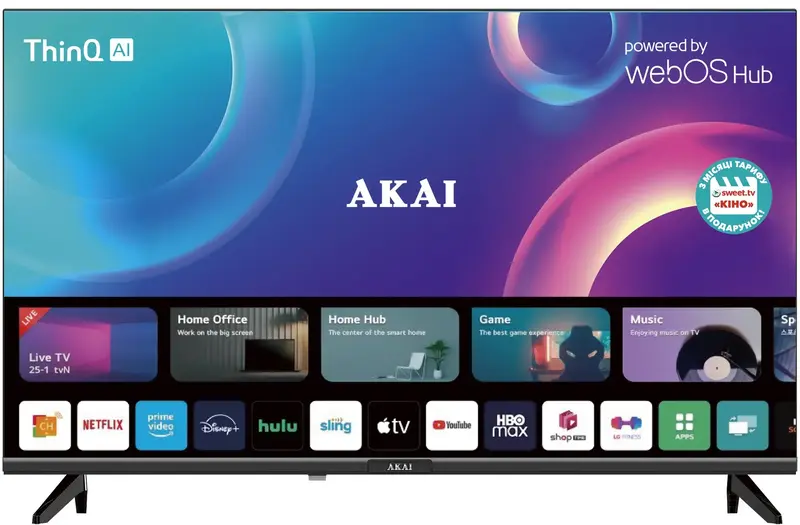 Телевізор Akai AK43FHD22W - фото - №0