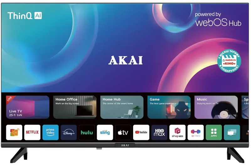 Телевізор Akai AK43UHD22W - фото - №0