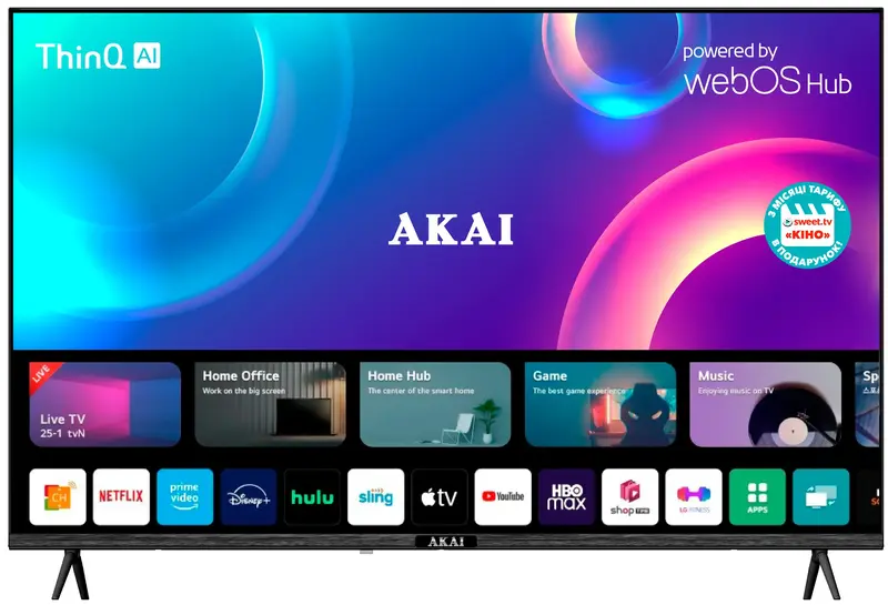 Телевізор Akai AK50UHD22W - фото - №0