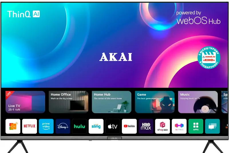 Телевізор Akai AK55UHD22W - фото - №0