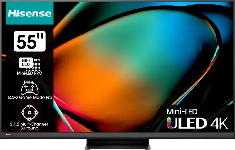 Телевізор Hisense 55" QLED 4K (55U8KQ) - фото - №0