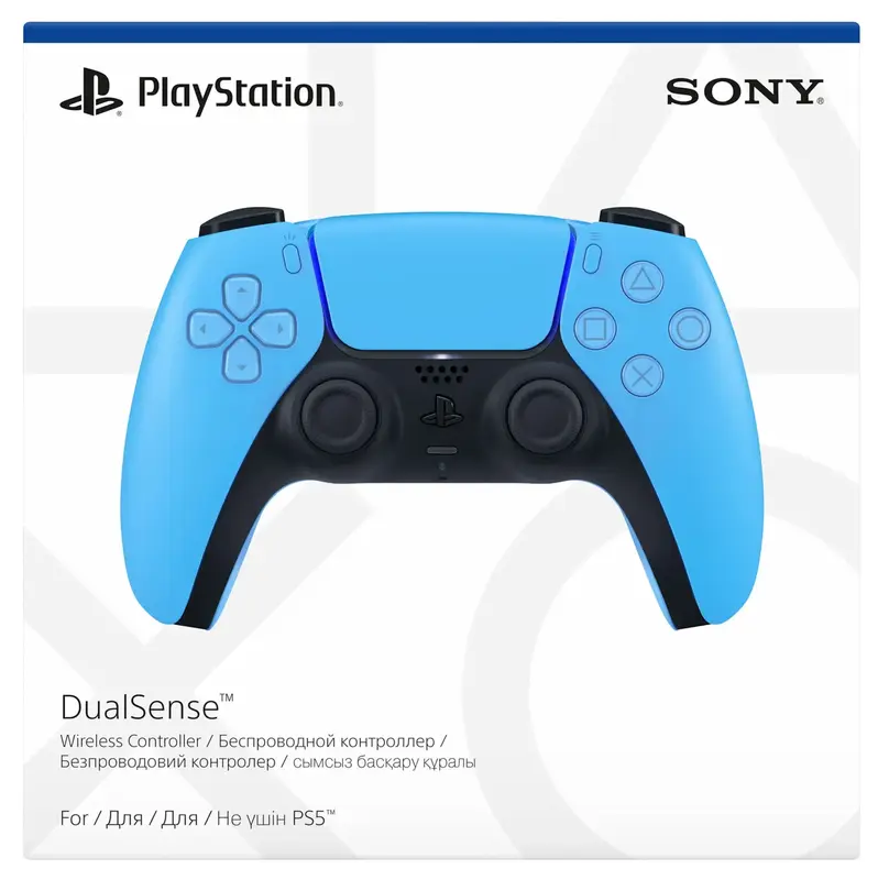 Геймпад DualSense Wireless Controller для Sony PS5 (Ice Blue) - фото - №6