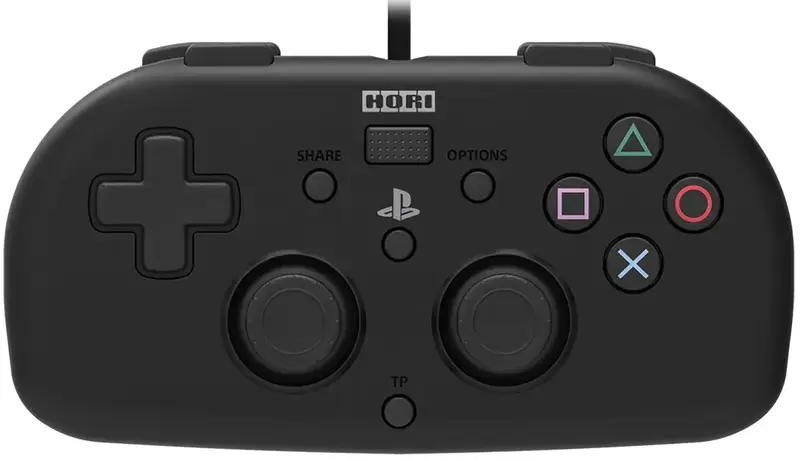 Геймпад проводной Mini Gamepad для PS4 (Black) 4961818028371 - фото - №0