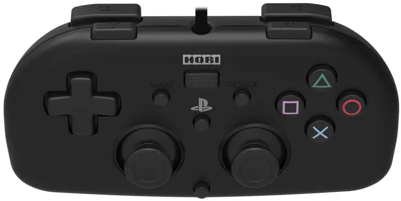 Геймпад проводной Mini Gamepad для PS4 (Black) 4961818028371 - фото - №3